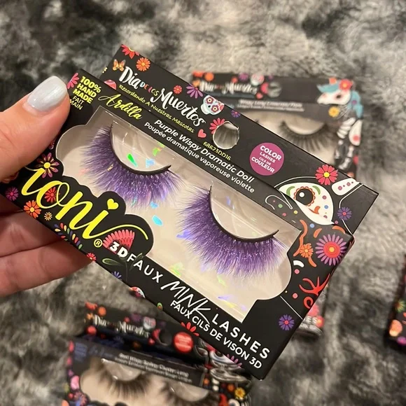 RARE Ioni Lashes Dia de los Muertos LIMITED EDITION FLASH SALE! SET OF 6 LASHES